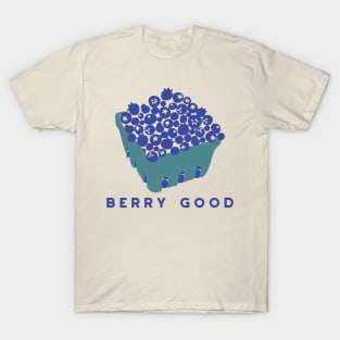 Berry Good Pint of Blueberries Graphic T-Shirt